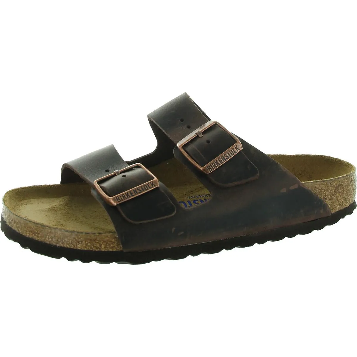 Arizona Damen Flatform Sandalen mit Lederriemen