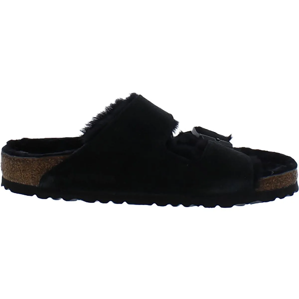 Arizona Damen Leder Schlupf-Sandalen mit Fußbett