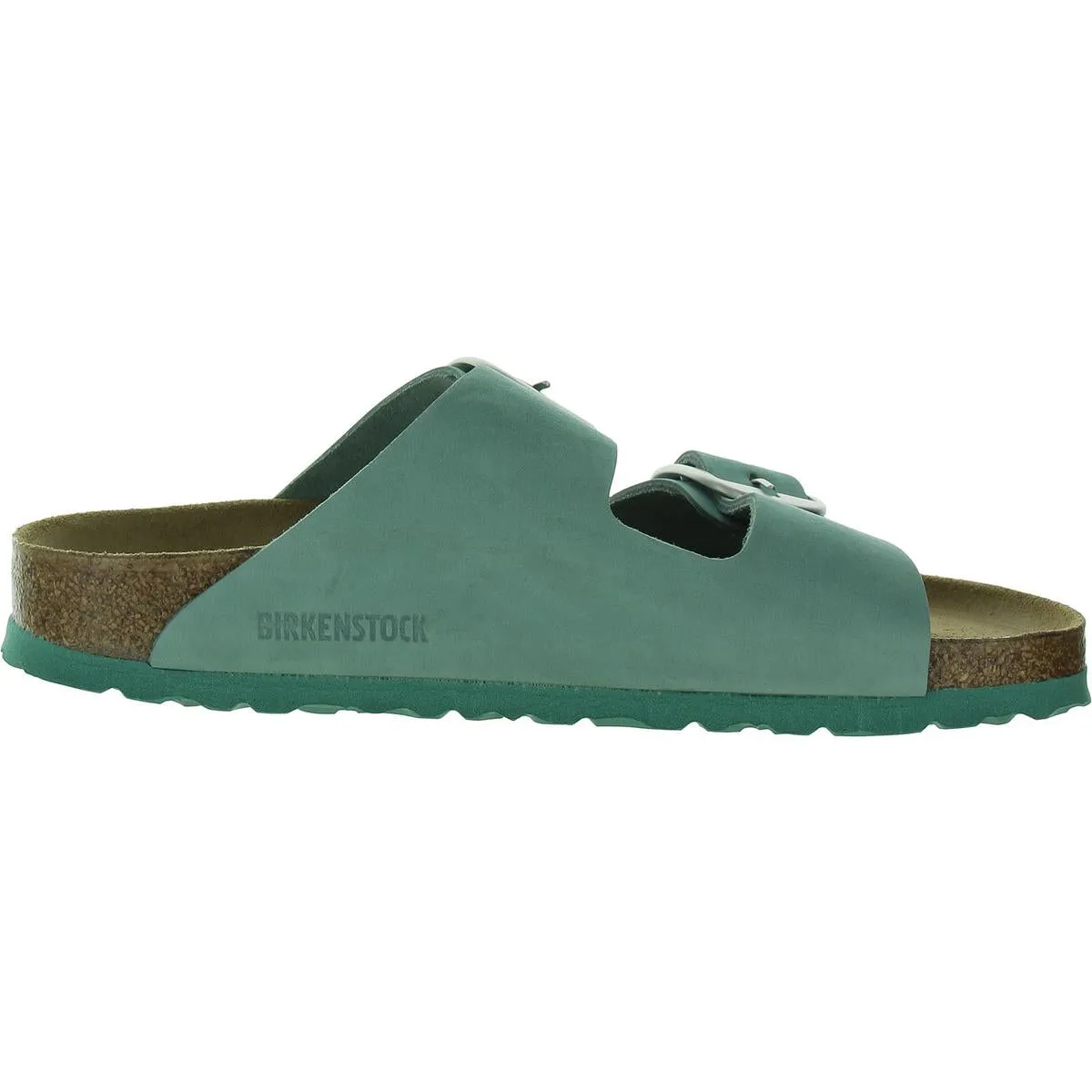 Arizona Damen Leder Schlupf-Sandalen mit Fußbett