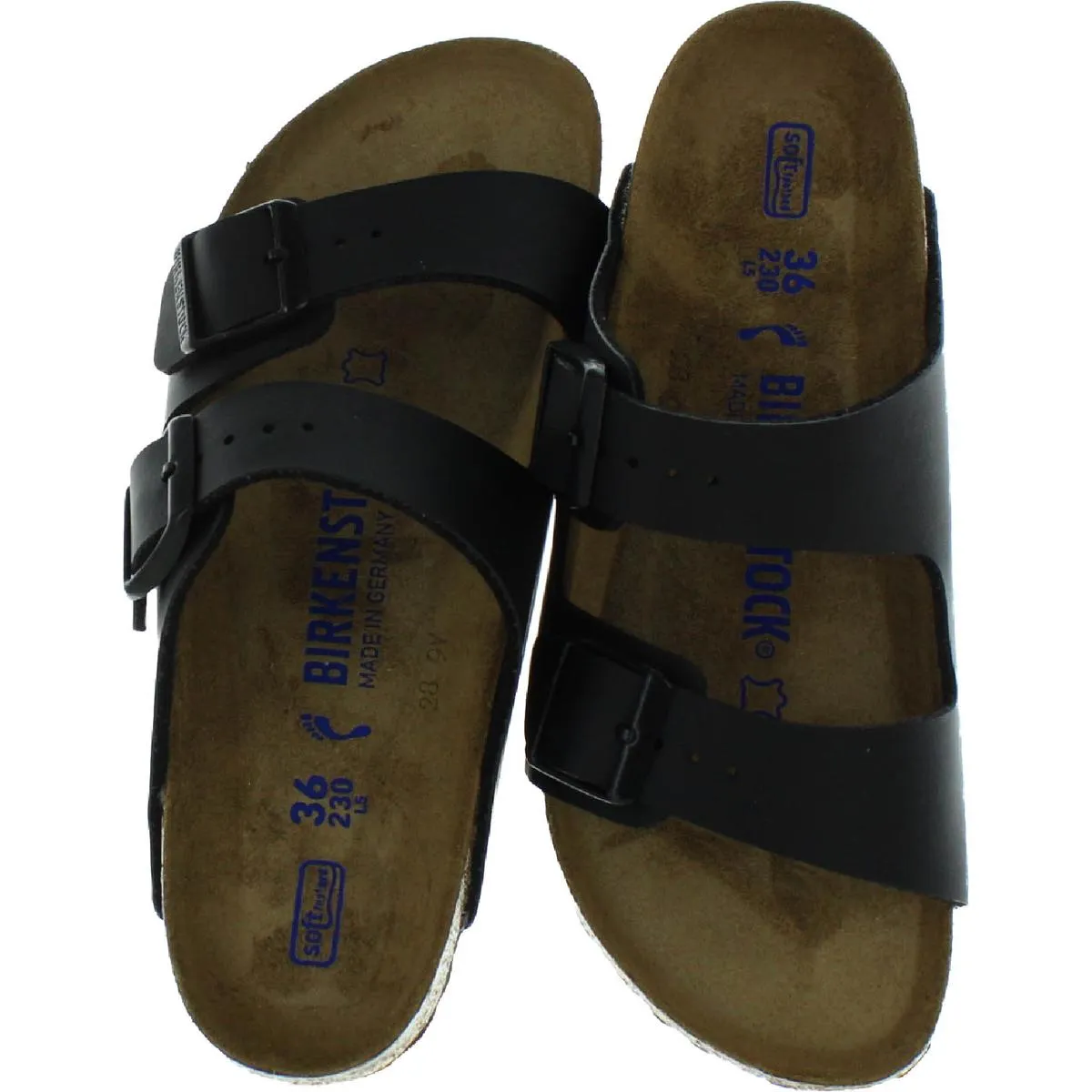 Arizona Damen Leder Sandalen mit weichem Fußbett