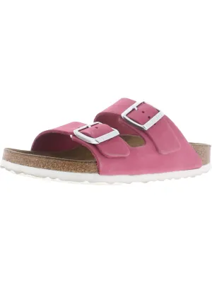Arizona Damen Schlupf-Sandalen mit offener Spitze und Fußbett