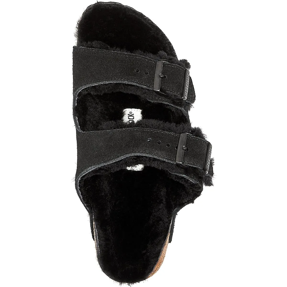 Arizona Damen Wildleder Sandalen mit Pelzfutter