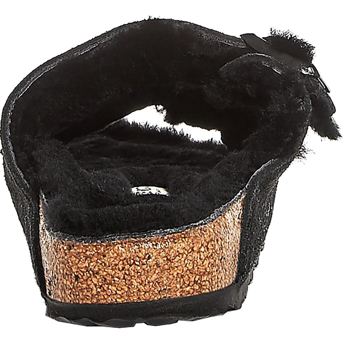 Arizona Damen Wildleder Sandalen mit Pelzfutter