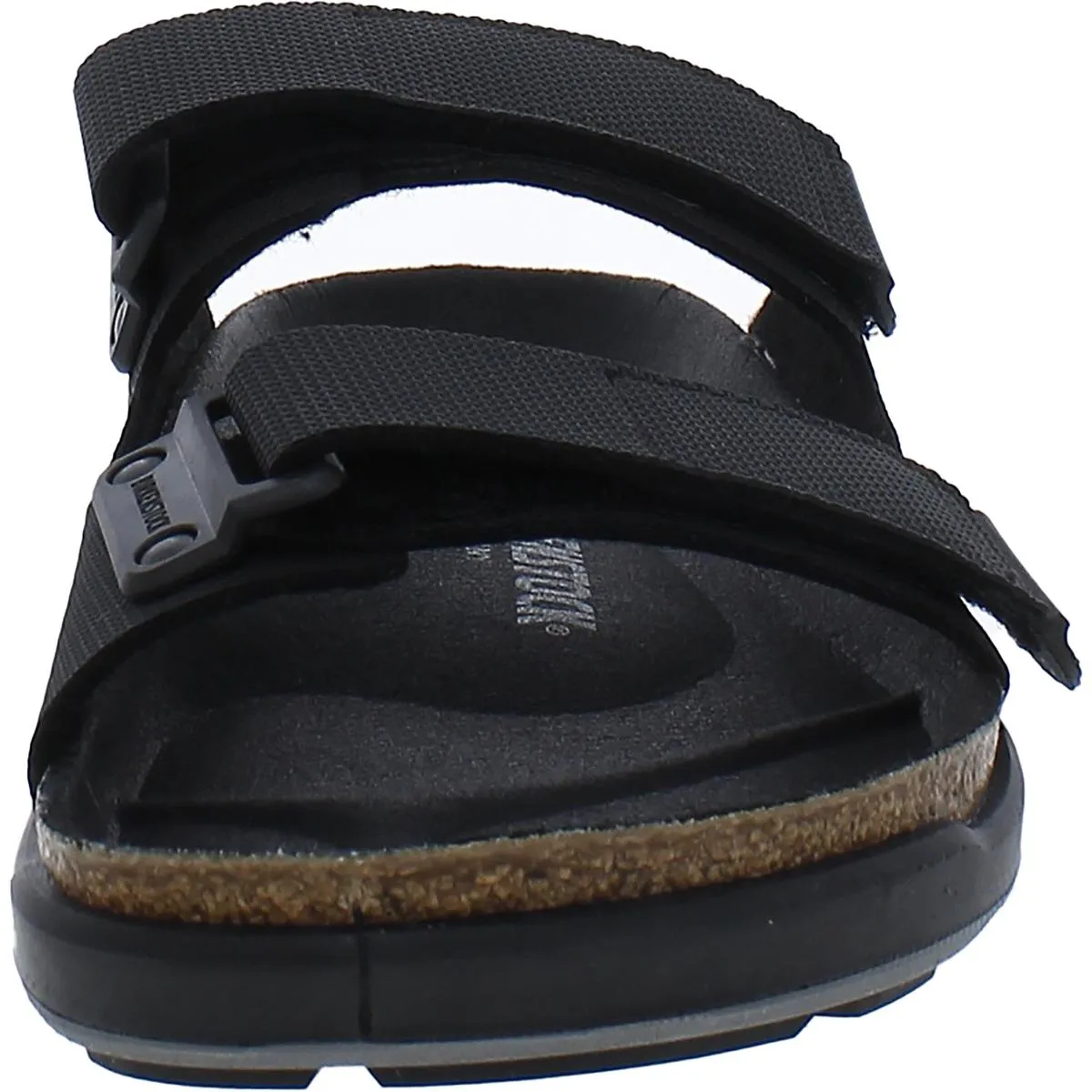 Atacama Damen Kunstleder Kork-Slide-Sandalen