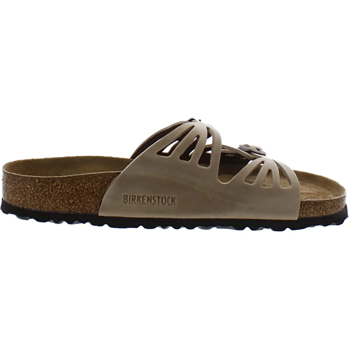 Bhfo Damen Leder Flache Flip-Flops