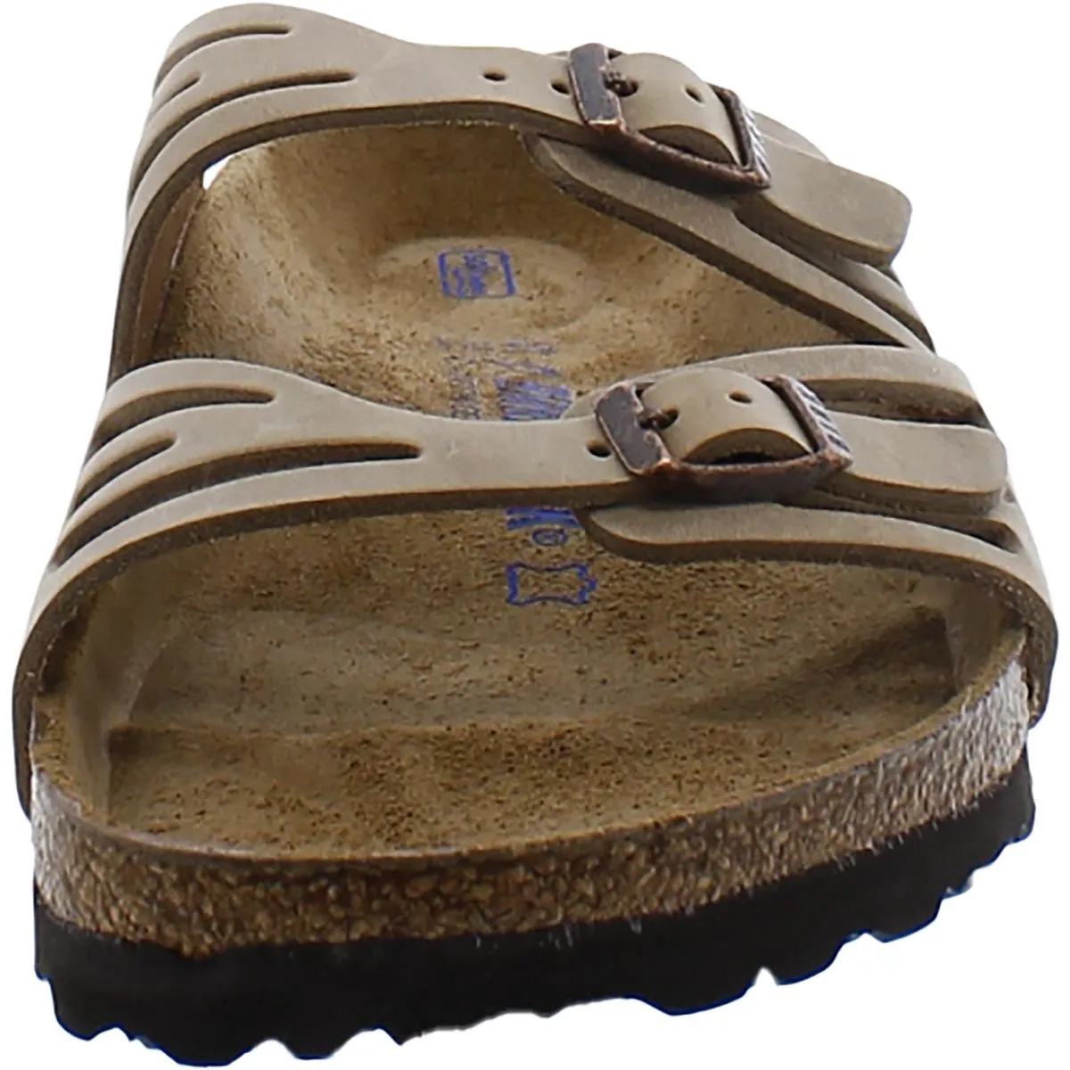 Bhfo Damen Leder Flache Flip-Flops