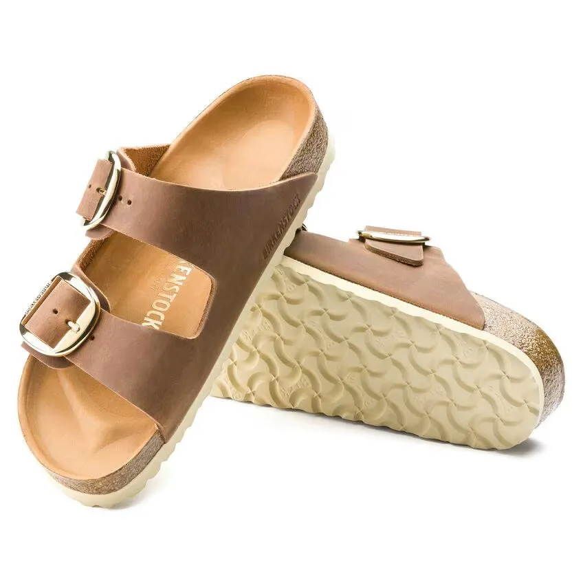 BIRKENSTOCK ARIZONA GROSSE SCHNALLE - KOGNAC