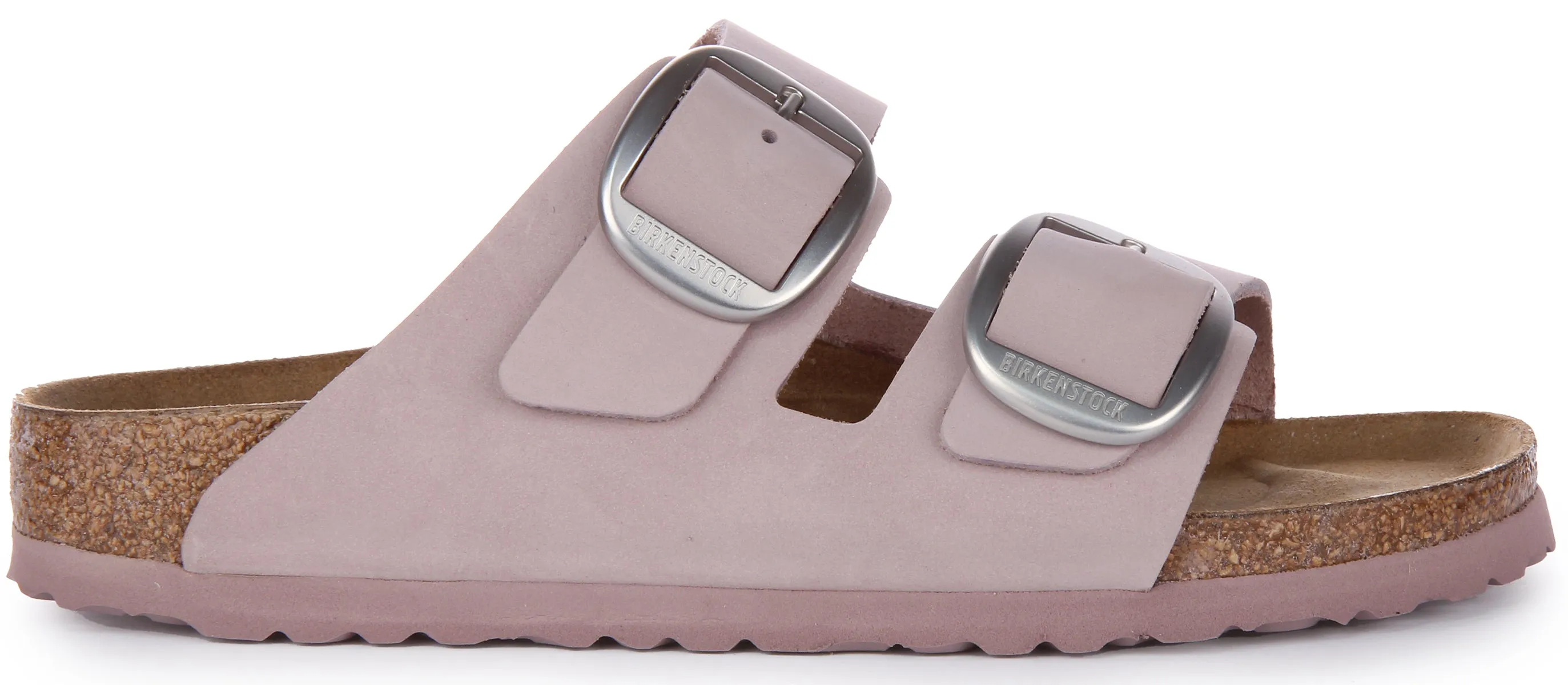 Birkenstock Arizona Big Buckle In Lila | Schmal geschnittene Schuhe Birkenstock