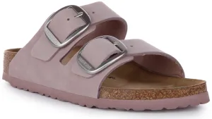 Birkenstock Arizona Big Buckle In Lila | Schmal geschnittene Schuhe Birkenstock