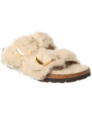 Birkenstock Arizona Big Buckle Schmales Shearling Sandale