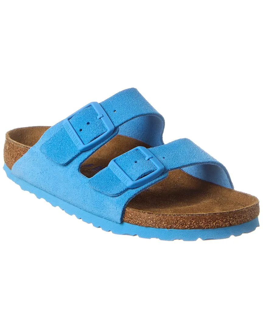 Birkenstock Arizona BS Schmalpassform Wildleder Sandale