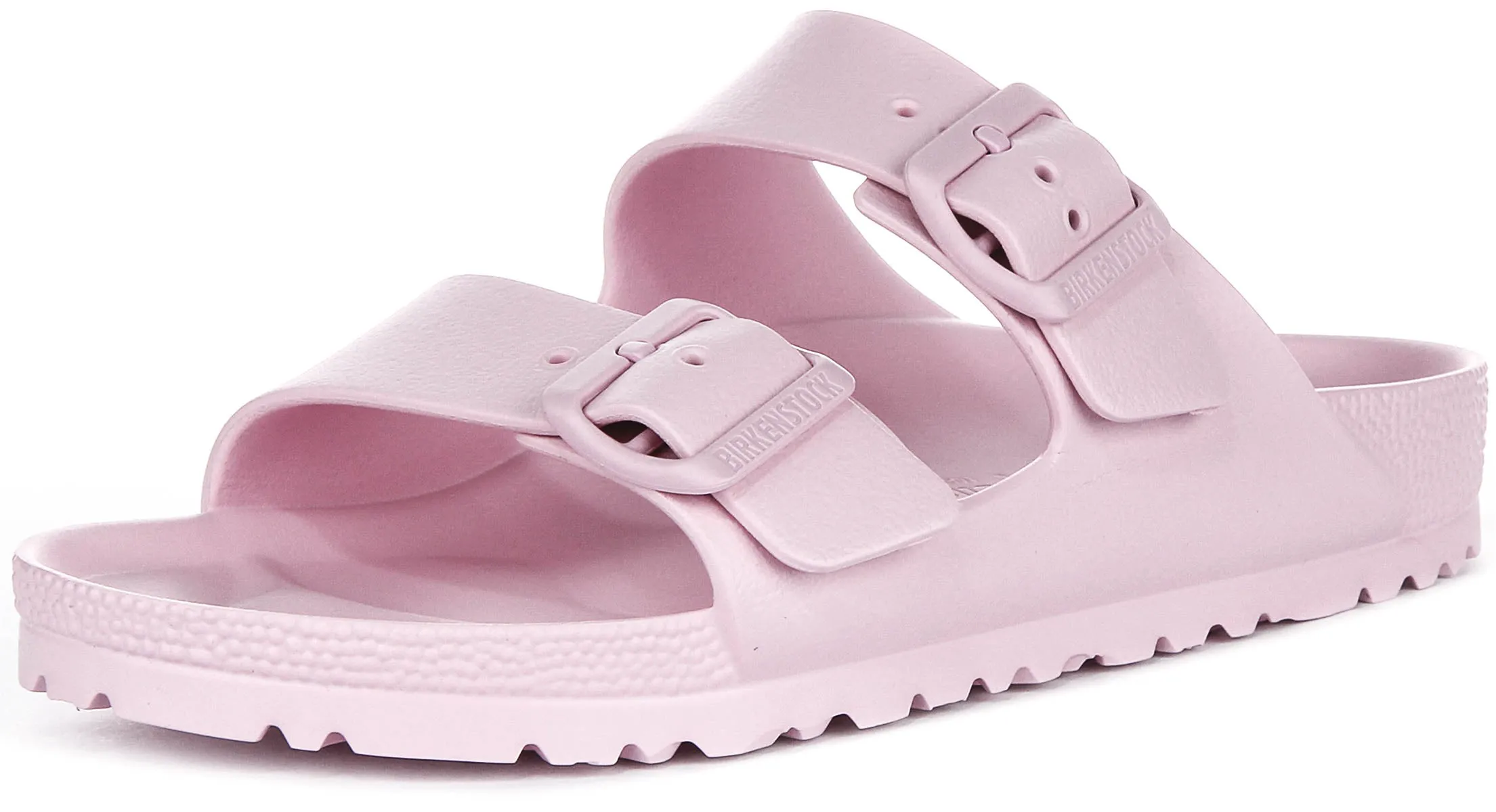 Birkenstock Arizona Eva in Rosa | Schmal geschnittene Sandalen Birkenstock