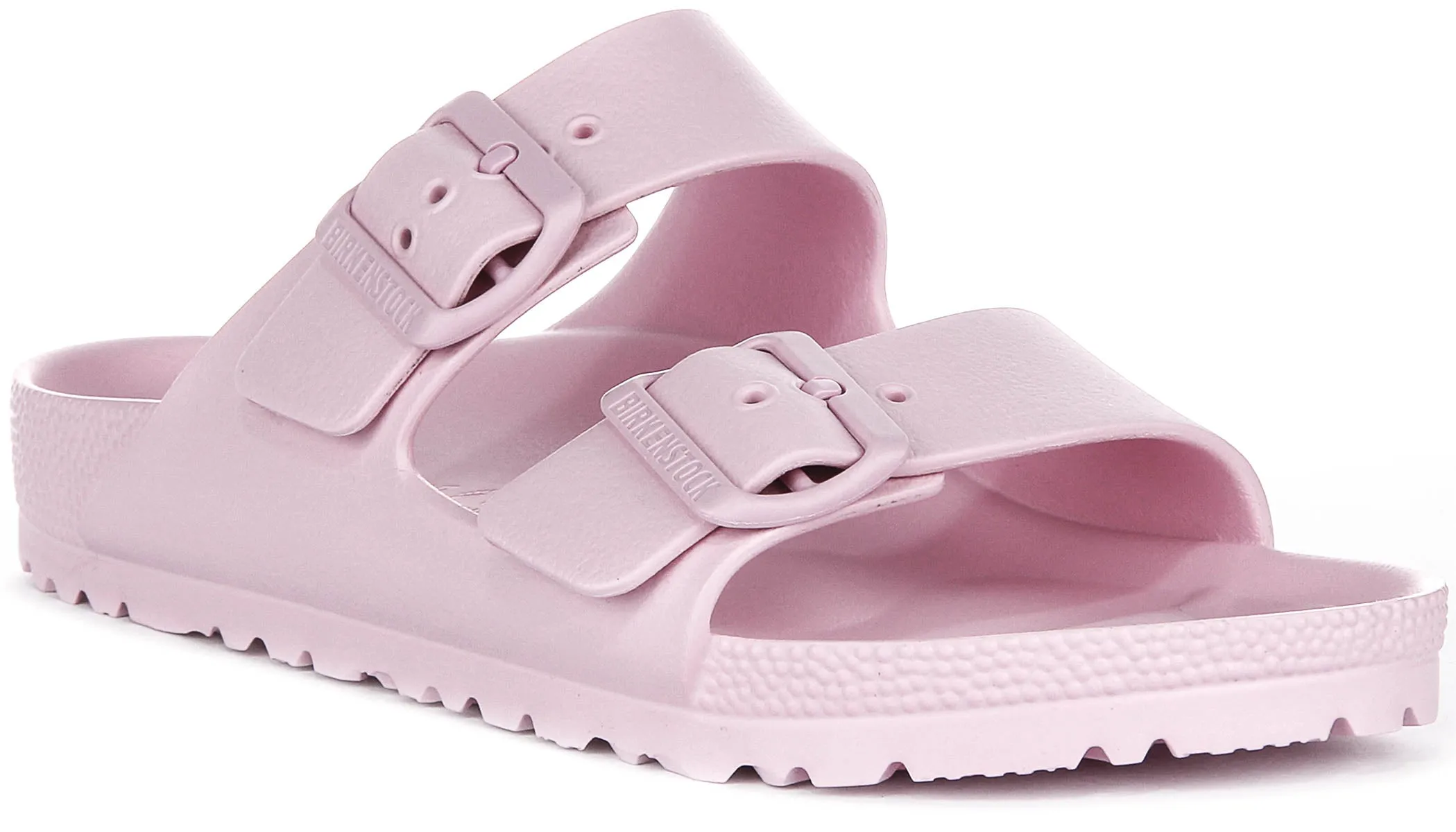 Birkenstock Arizona Eva in Rosa | Schmal geschnittene Sandalen Birkenstock