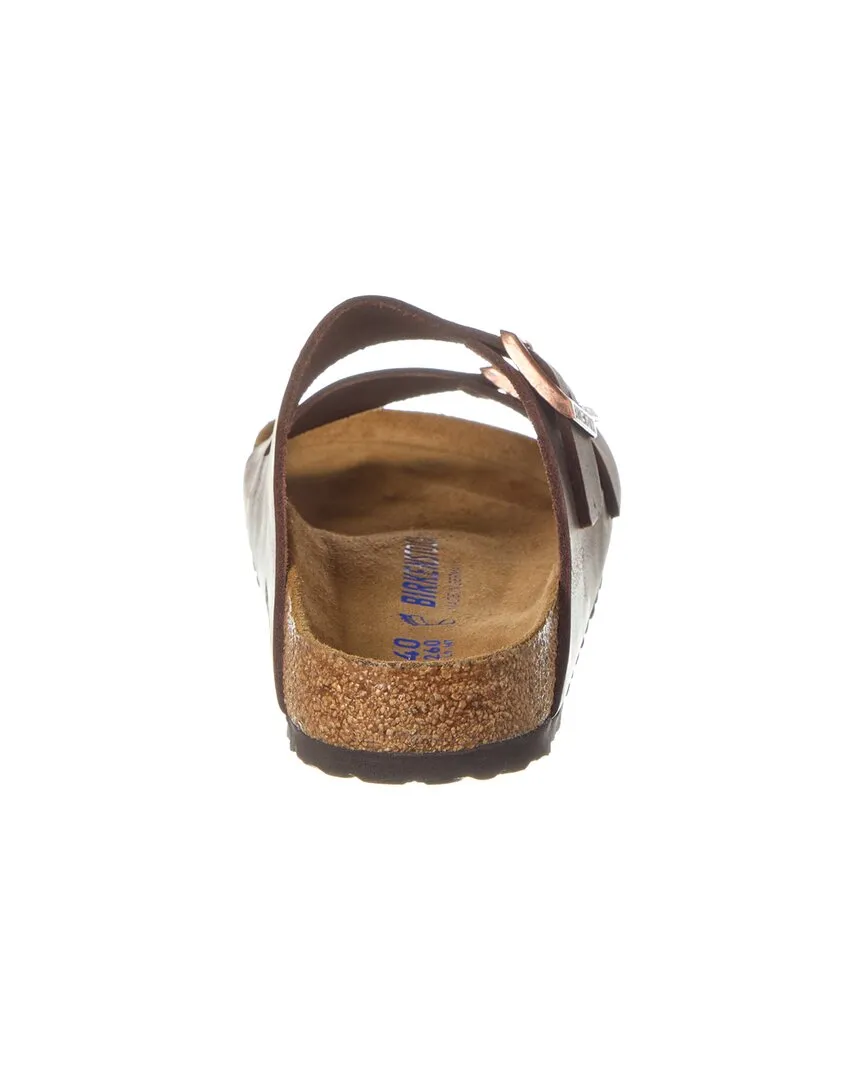 Birkenstock Arizona Soft Footbed Leder-Sandale