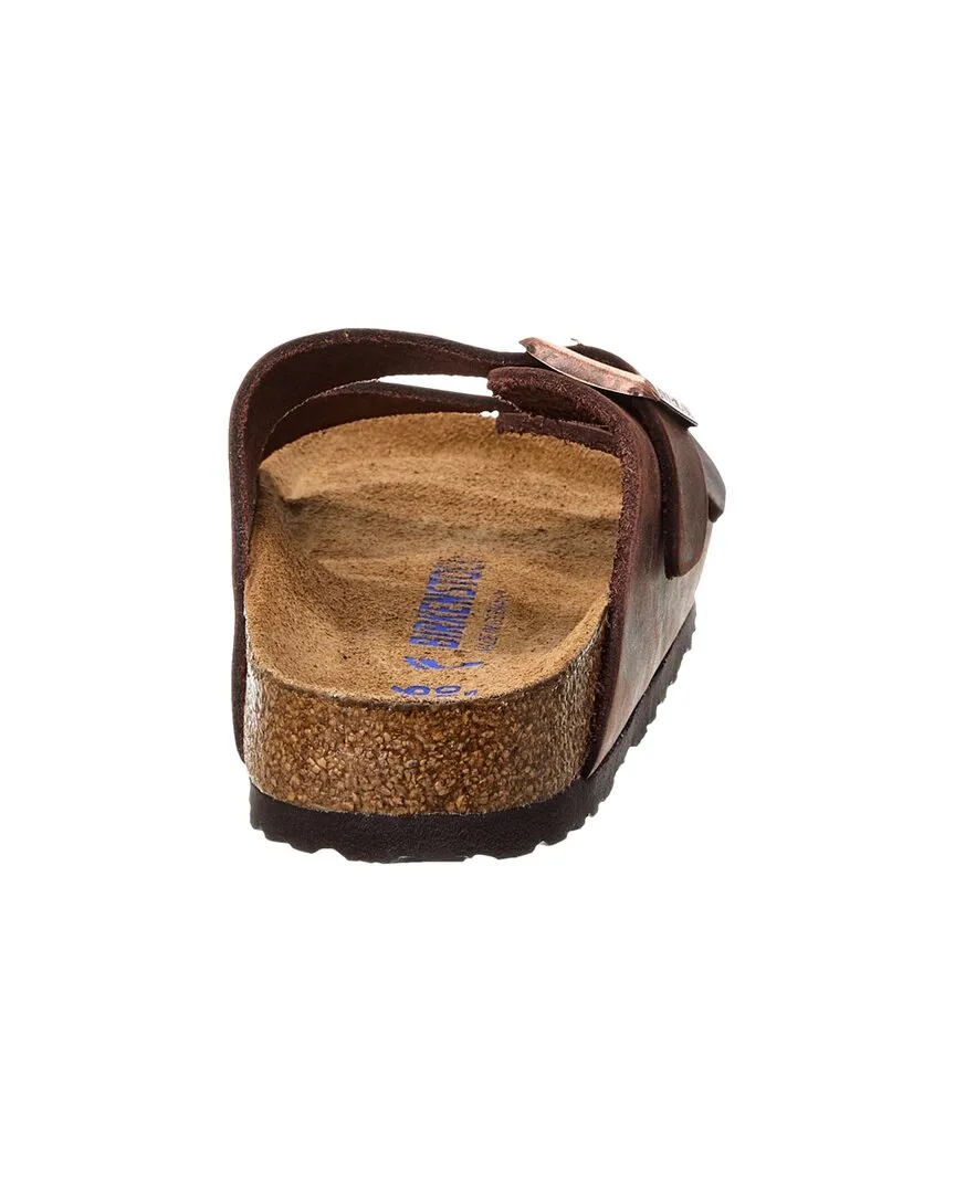Birkenstock Arizona Soft Footbed Leder-Sandale