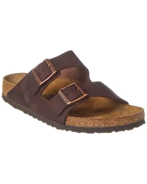 Birkenstock Arizona Soft Footbed Leder-Sandale