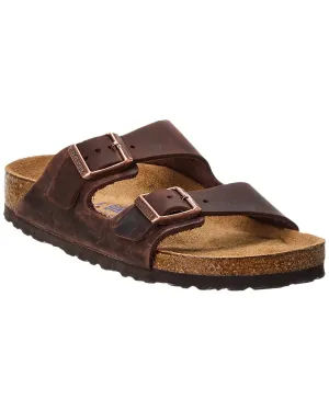 Birkenstock Arizona Soft Footbed Leder-Sandale