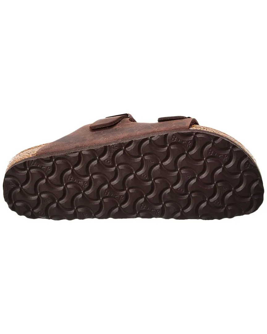 Birkenstock Arizona Soft Footbed Leder-Sandale