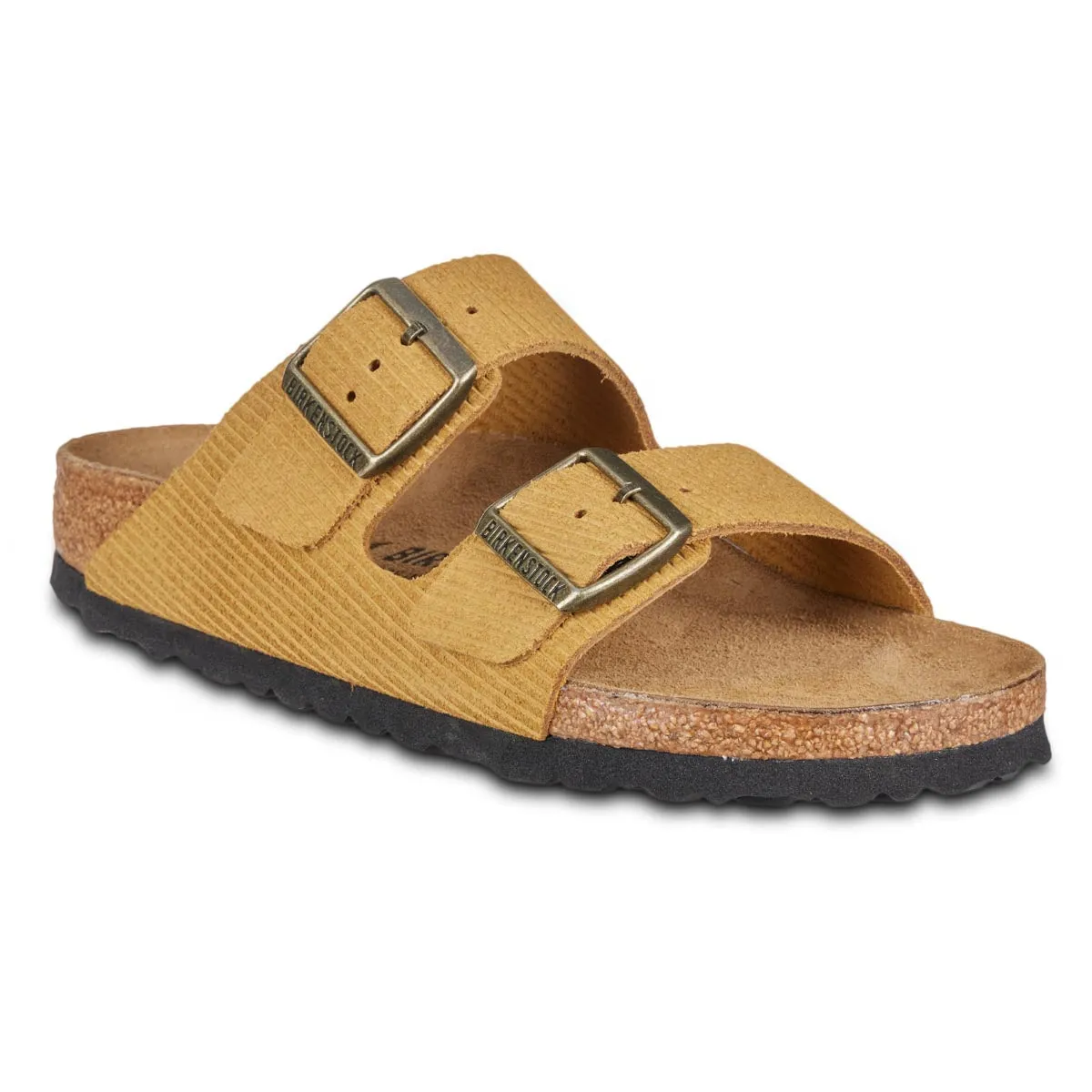 Birkenstock Arizona Wildleder Sandalen mit Prägung