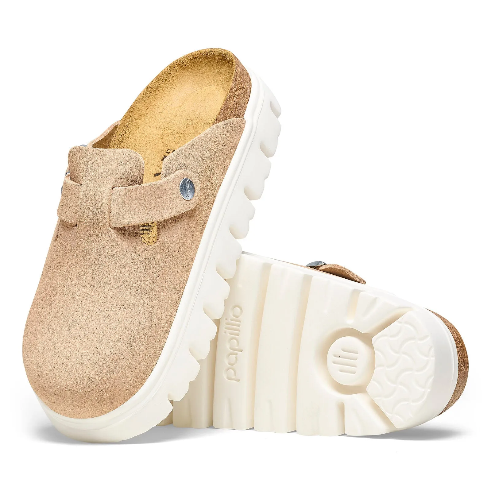 BIRKENSTOCK BOSTON CHUNKY - WARMER SAND - N1026176