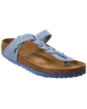 Birkenstock Gizeh Geflochtener Wachsleder-Sandalette
