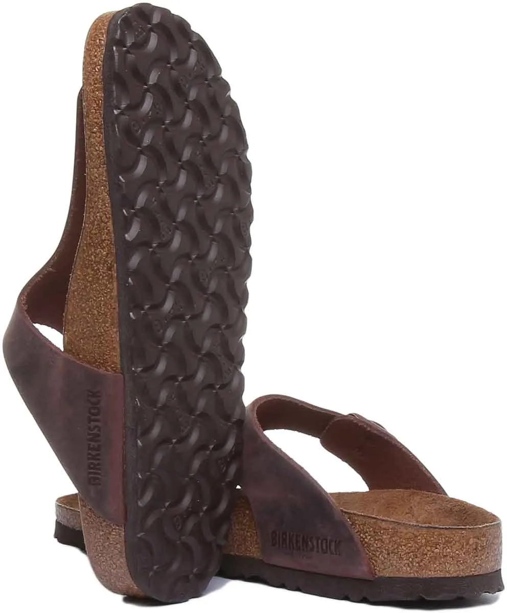 Birkenstock Gizeh in Dunkelbraun | Schmale Passform Schuhe Birkenstock