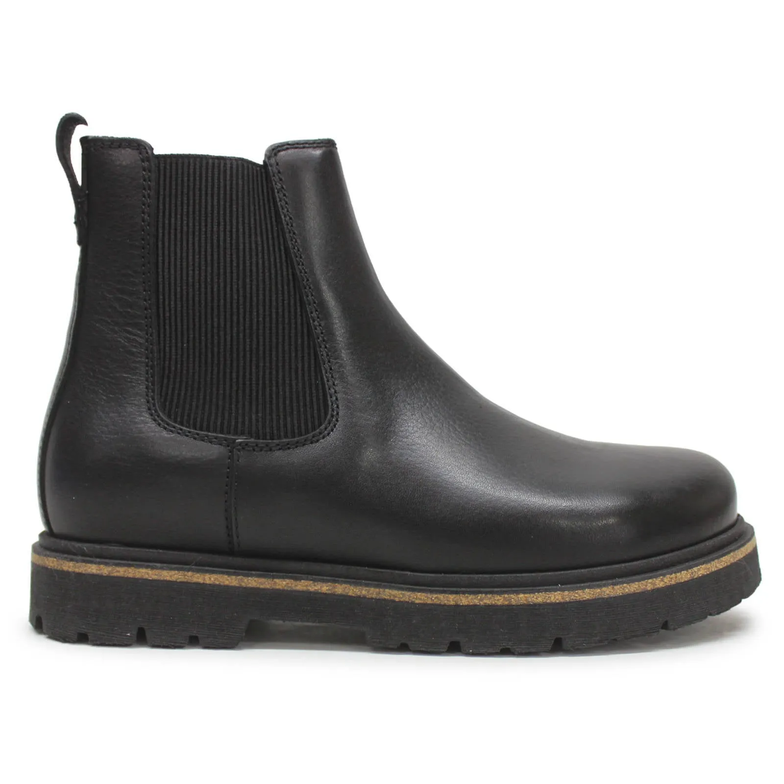 Birkenstock Highwood Slip On Mid Chelsea-Stiefel für Damen in Naturleder