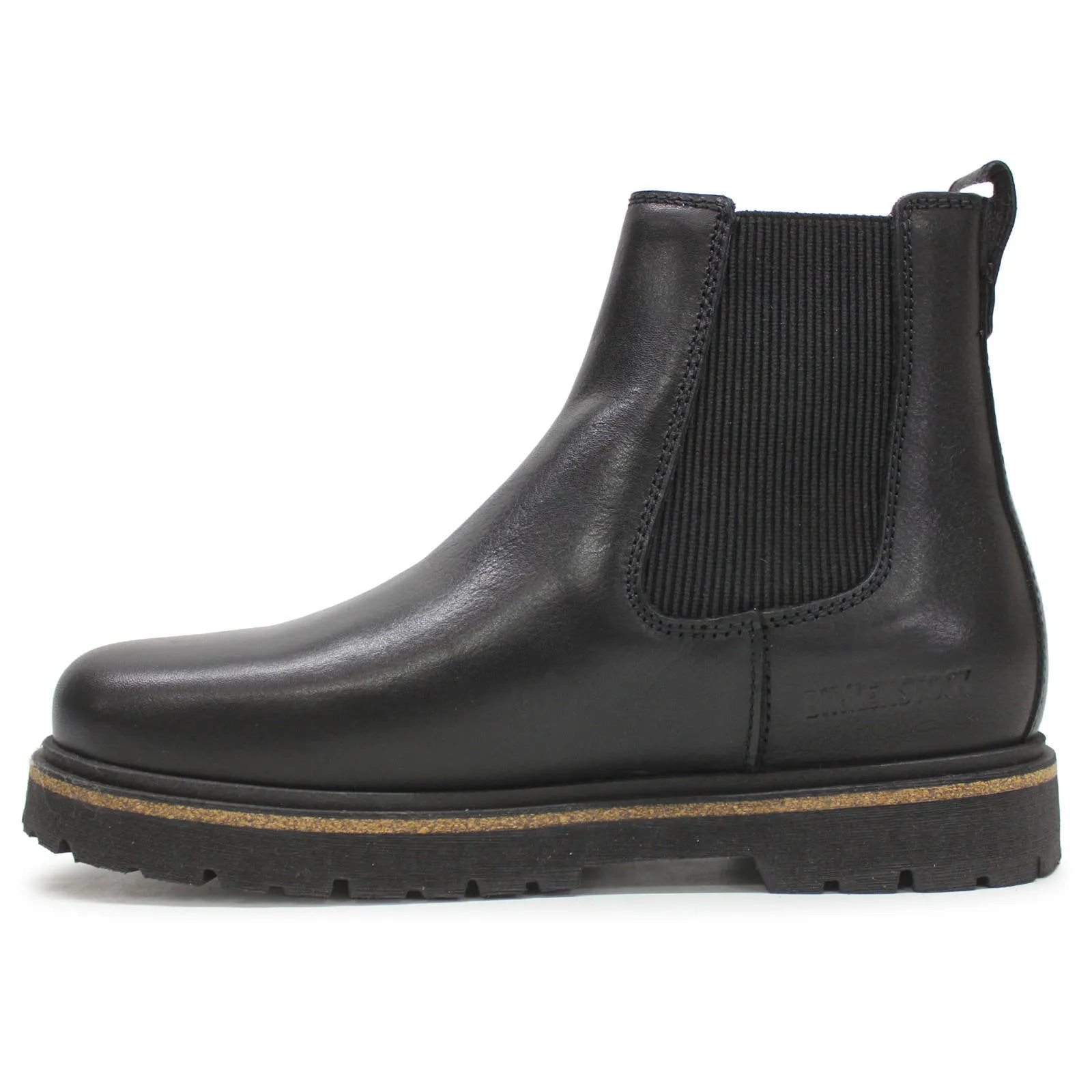 Birkenstock Highwood Slip On Mid Chelsea-Stiefel für Damen in Naturleder