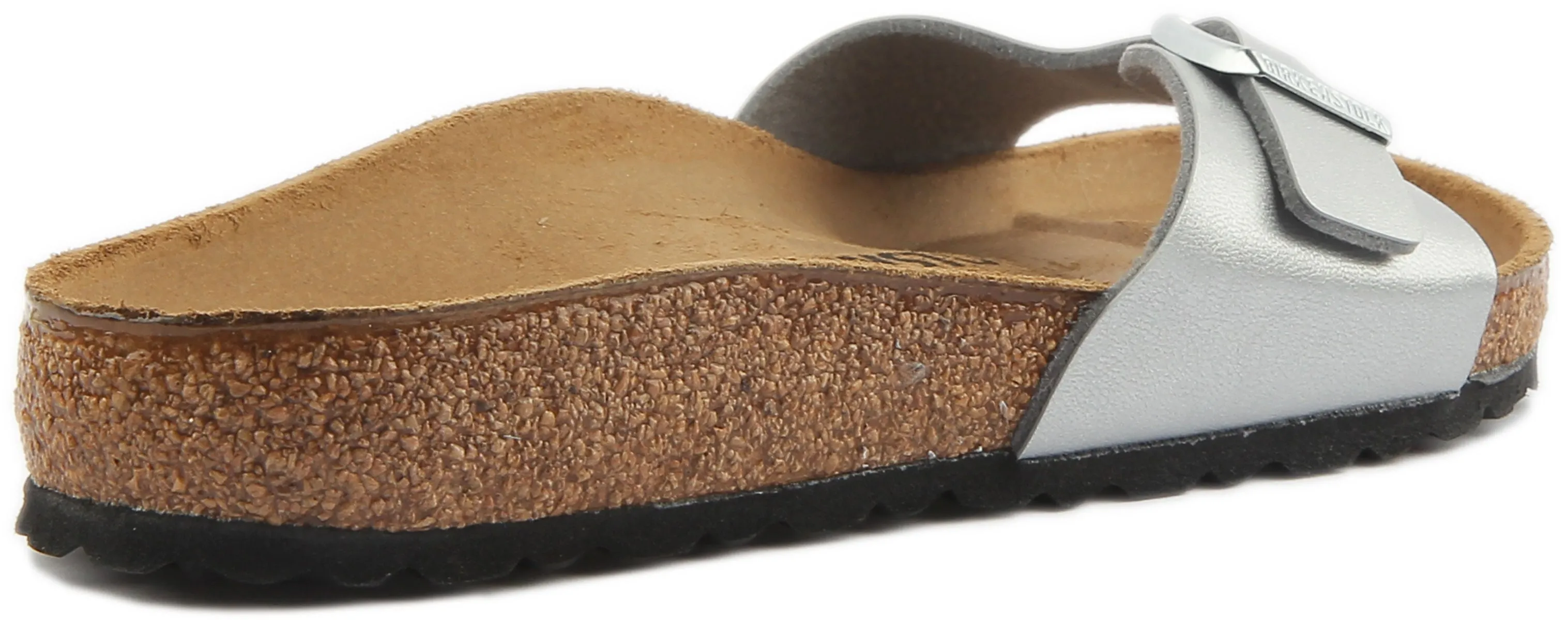 Birkenstock Madrid Sandalen in Silber | Regular Fit Schuhe Birkenstock