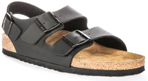 Birkenstock Milano Bf In Schwarz | Schmal geschnittene Schuhe Birkenstock