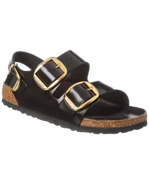 Birkenstock Milano Big Buckle Schmales Leder-Sandale