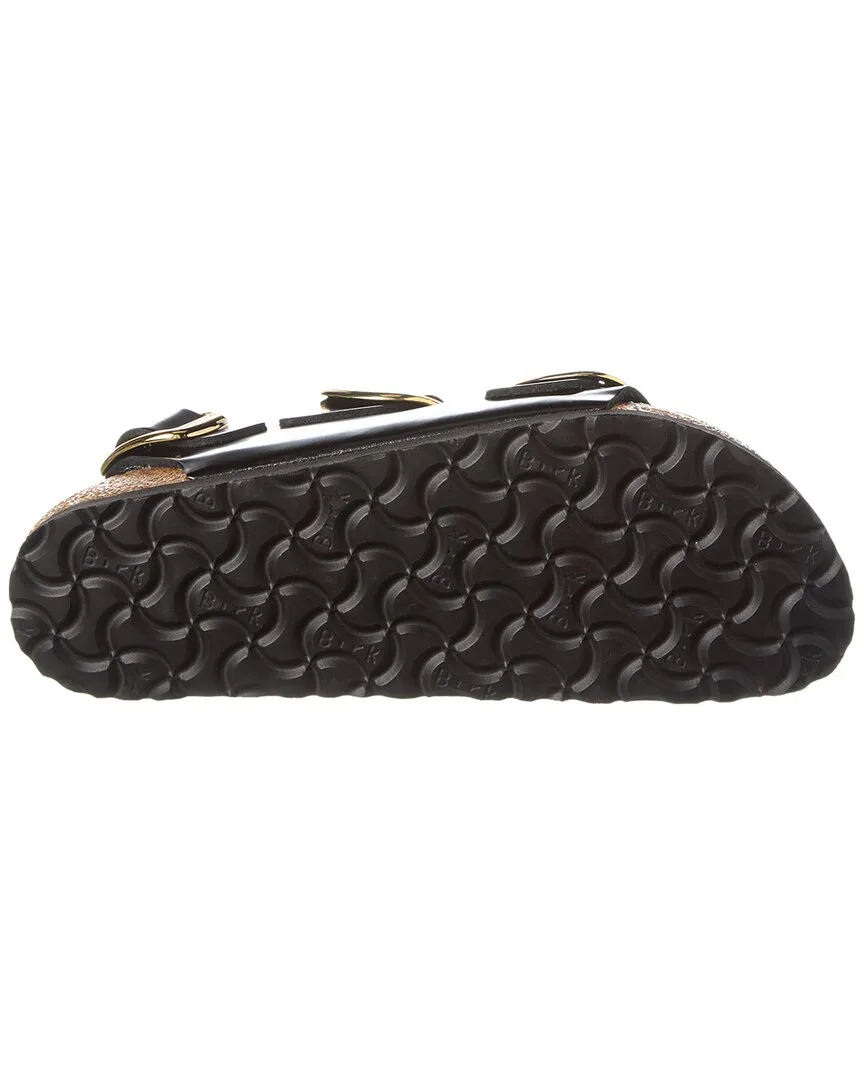 Birkenstock Milano Big Buckle Schmales Leder-Sandale