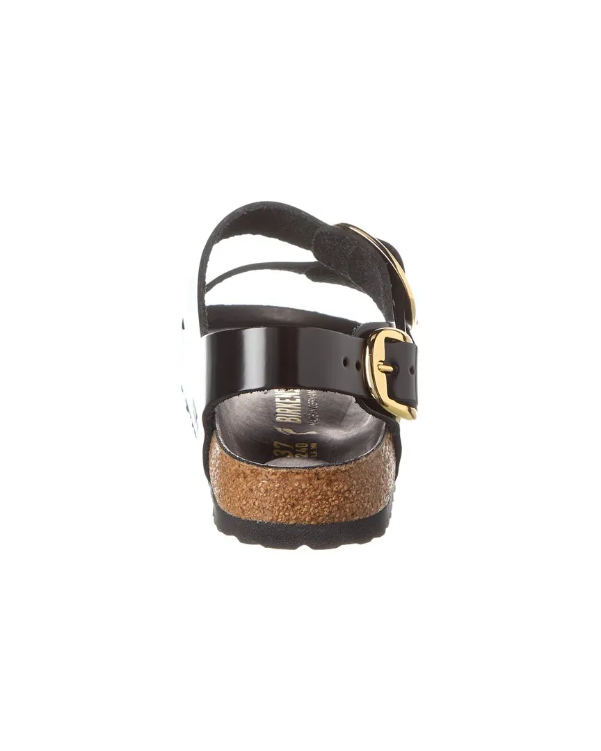 Birkenstock Milano Big Buckle Schmales Leder-Sandale