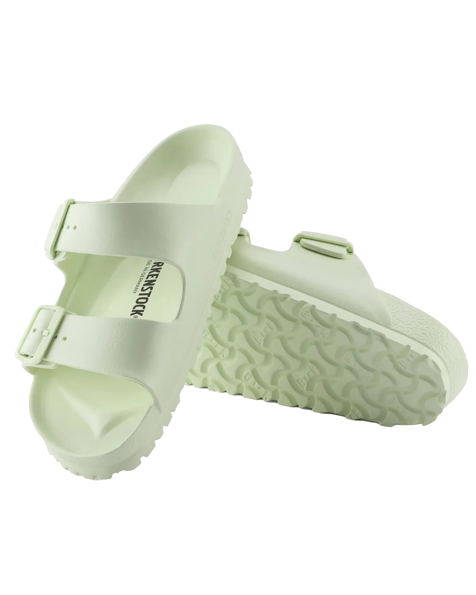 Birkenstock Sandalen Arizona EVA in Verblasstem Limettengrün