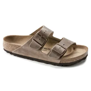 Birkenstock Sandalen Arizona Geölt Tabak
