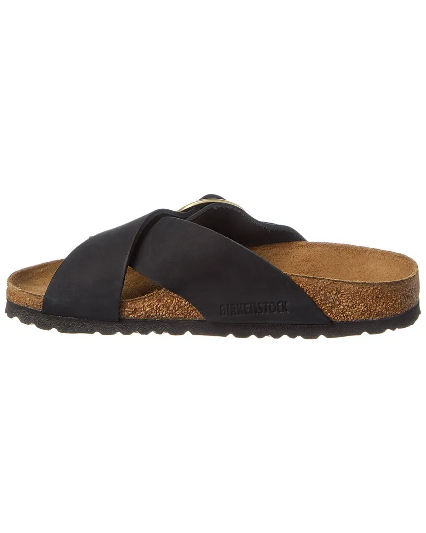 Birkenstock Siena Big Buckle Sandale mit schmaler Passform aus Leder