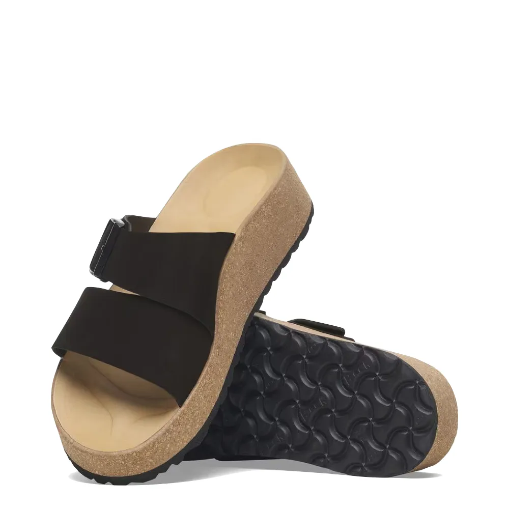 Birkenstock Damen Almina Schlappen-Sandalette in Schwarz