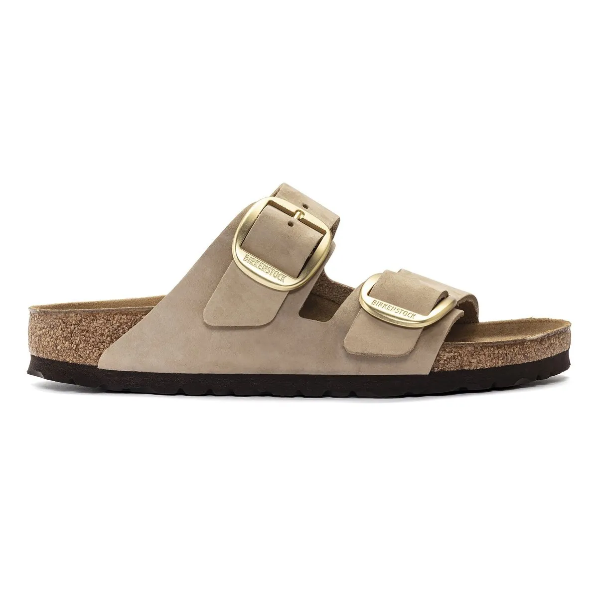 Birkenstock Damen Arizona Big Buckle Sandcastle Nubuck