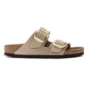 Birkenstock Damen Arizona Big Buckle Sandcastle Nubuck