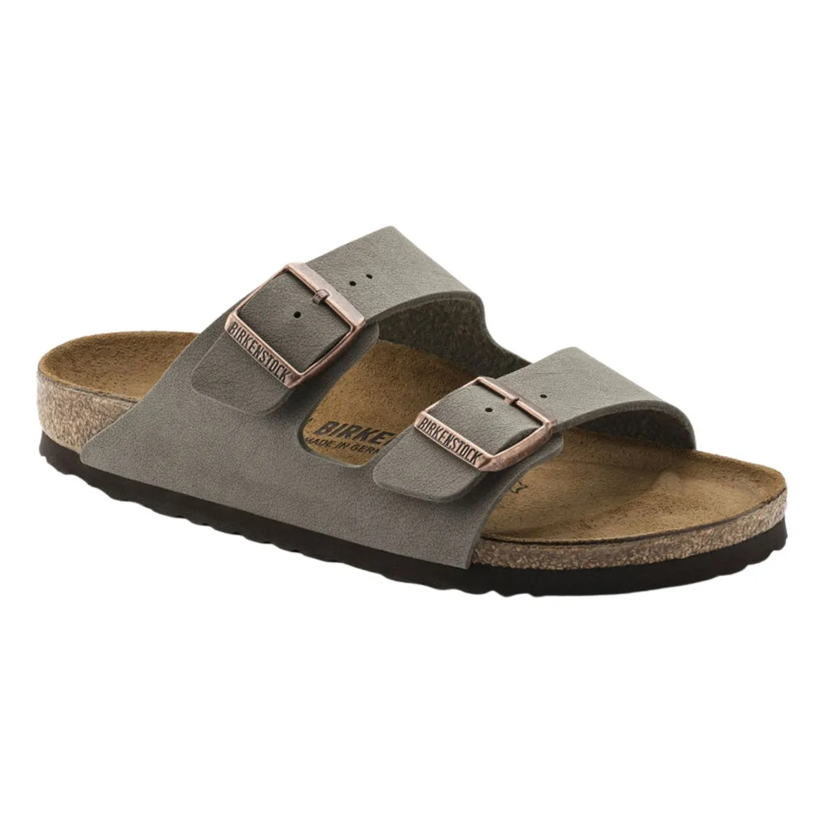 Birkenstock Damen Arizona Birkibuc Stone