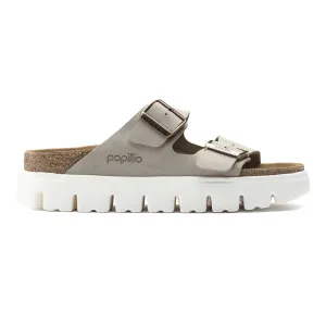 Birkenstock Damen Arizona Chunky Taupe Wildleder
