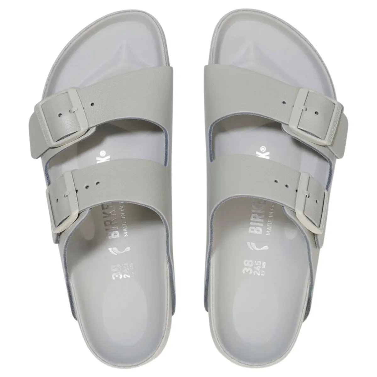 Birkenstock Damen Arizona Exquisit Mineralgraues Leder