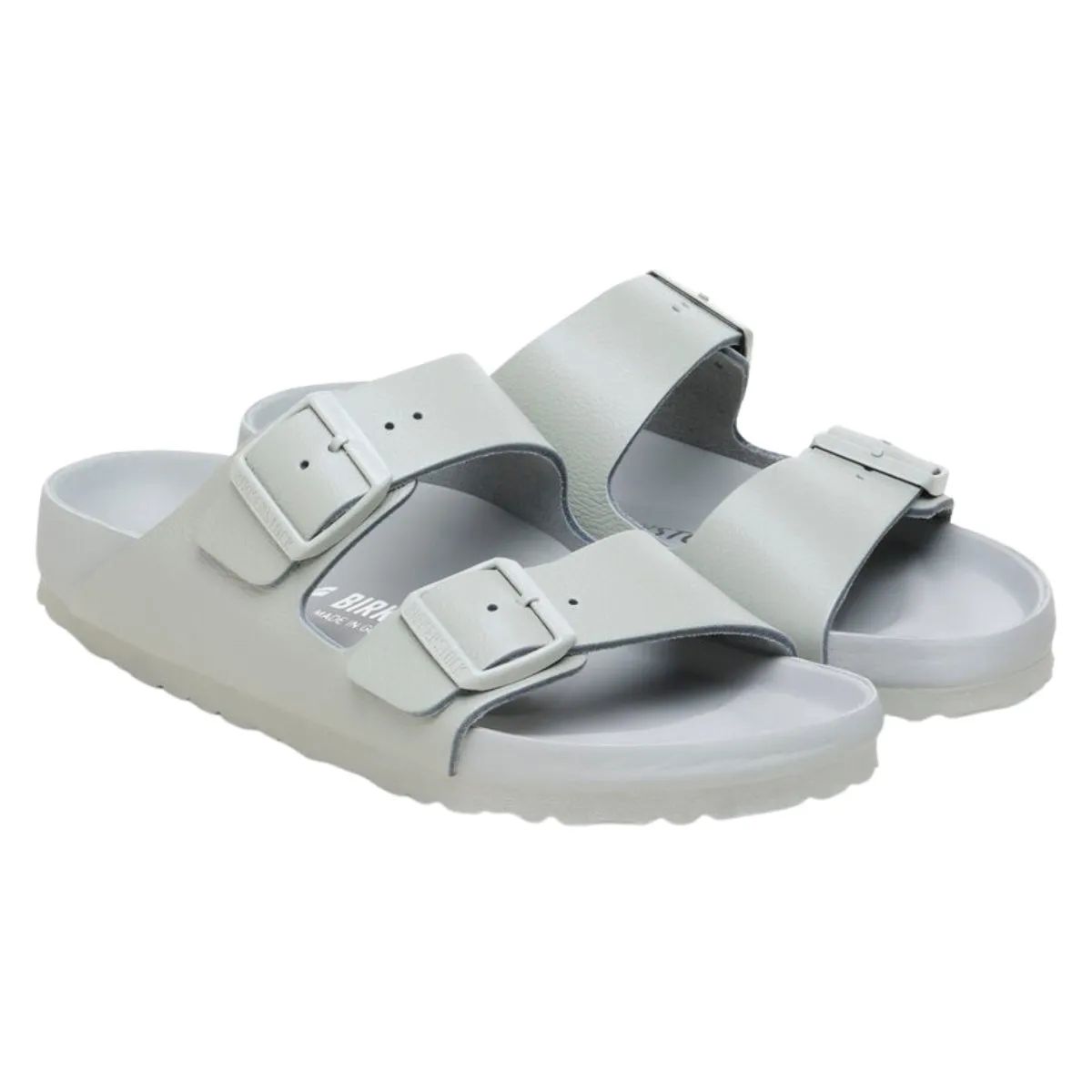 Birkenstock Damen Arizona Exquisit Mineralgraues Leder