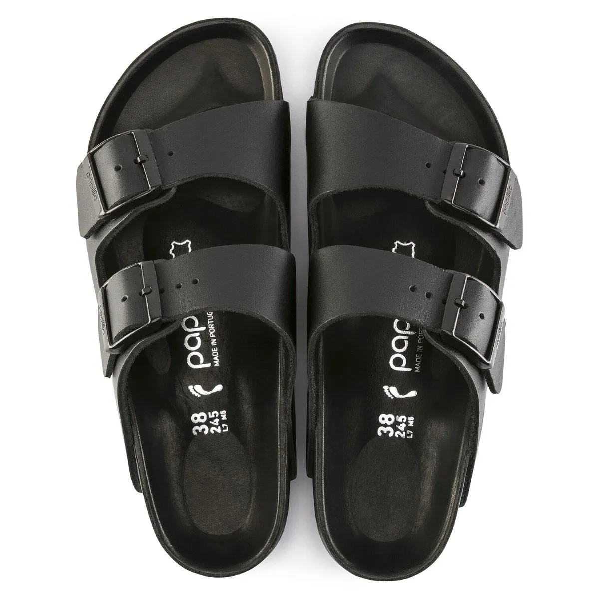 Birkenstock Damen Arizona Exquisite Plateau Schwarz Leder