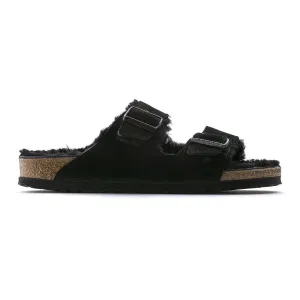 Birkenstock Damen Arizona Shearling Schwarz
