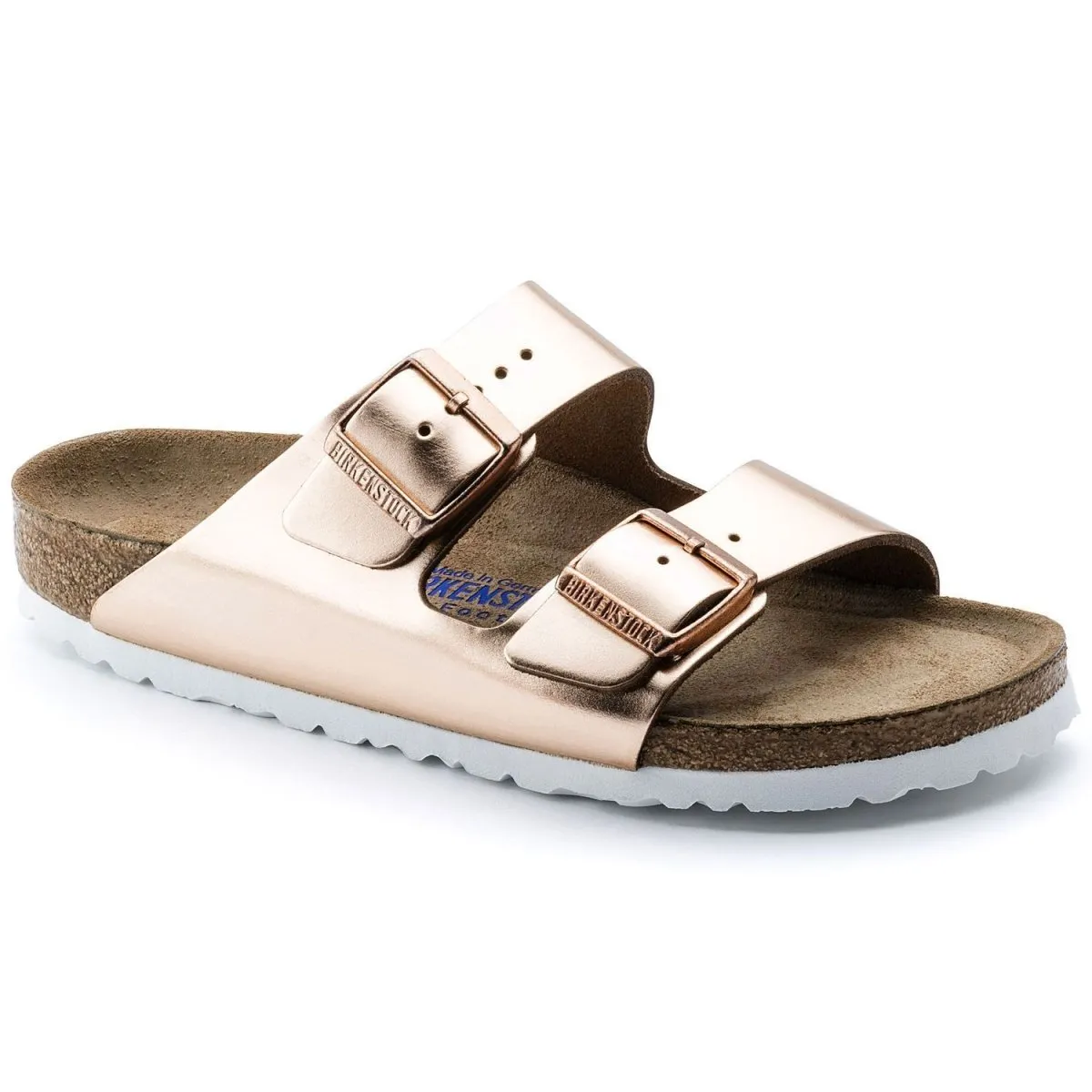 Birkenstock Damen Arizona Soft Footbed Kupfer Leder