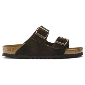 Birkenstock Damen Arizona Soft Footbed Mokka Wildleder
