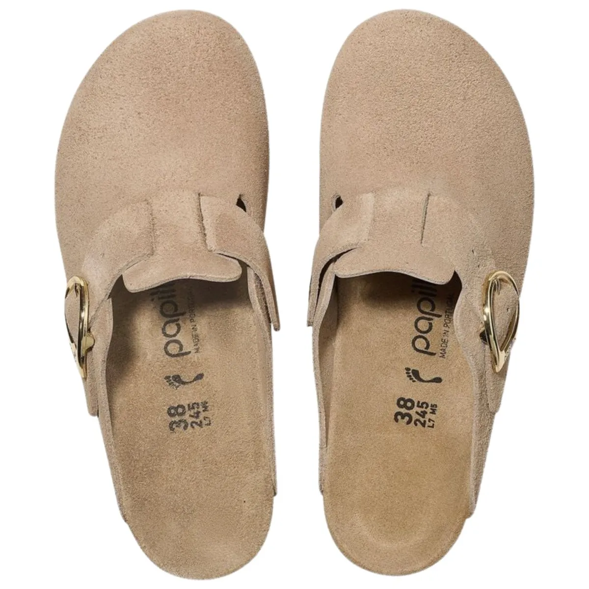 Birkenstock Damen Fanny Warm Sand Wildleder Leder