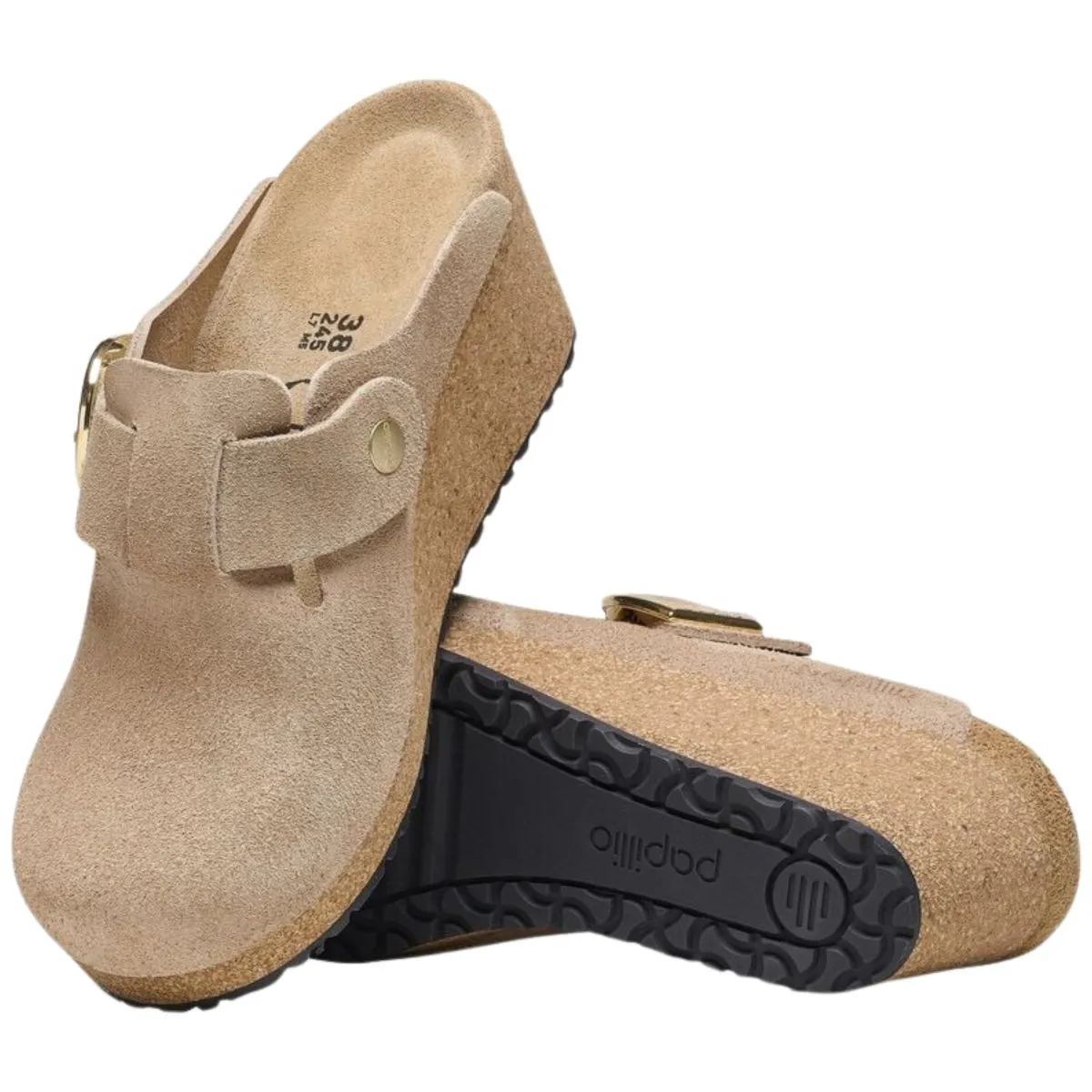 Birkenstock Damen Fanny Warm Sand Wildleder Leder