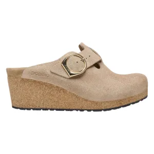 Birkenstock Damen Fanny Warm Sand Wildleder Leder